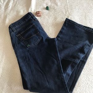 Grass jeans | dark wash straight leg size 27